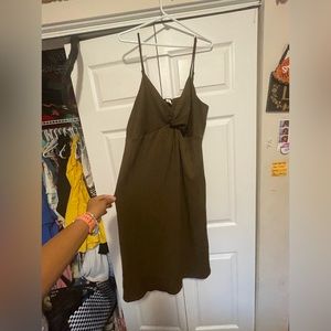 Brown Flowy dress